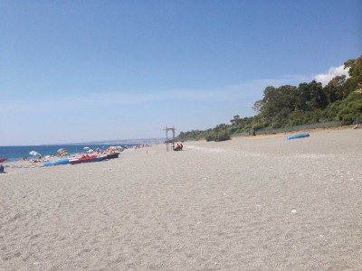 La spiaggia di Marina di Cottone