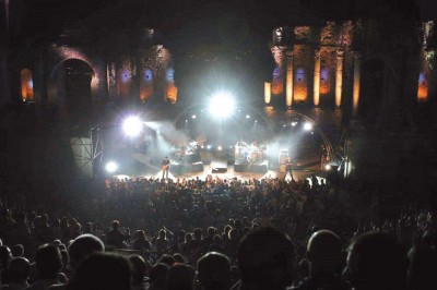 Il concerto dei Simple Minds a Taormina