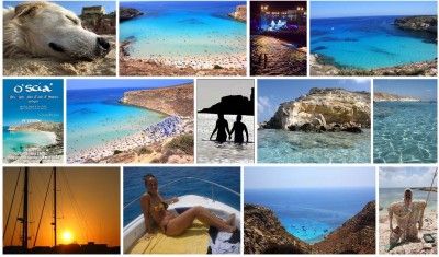 Collage Lampedusa da O'Scià