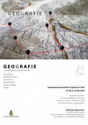 Geografie, mostra a Ortigia