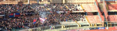 Calcio Catania tifosi al Massimino