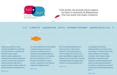 hello fish home page