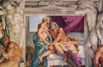 "Gli Amori degli Dei" di Annibale Carracci (Giove e Giunone, Galleria Farnese, Roma)